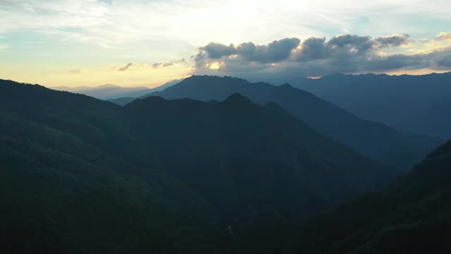 中国江西庐山西海风景区视频素材