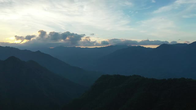 中国江西庐山西海风景区视频素材