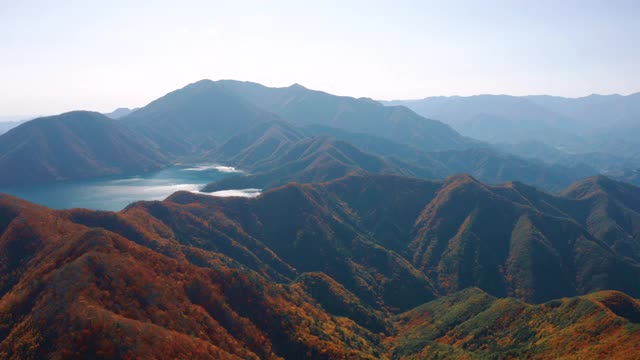 富士山和正二湖视频素材