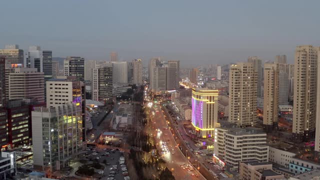 道路鸟瞰图视频素材