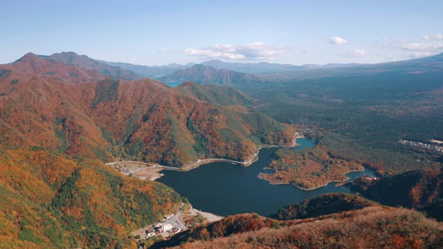 富士山和正二湖视频素材