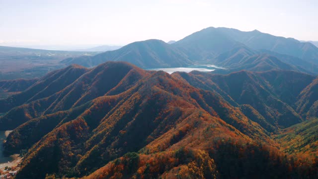 富士山和正二湖视频素材