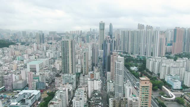 香港市区航拍视频下载