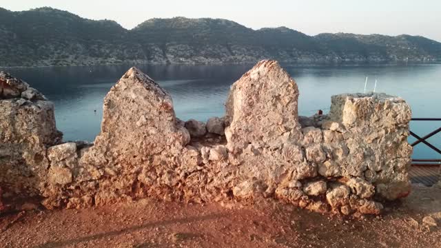 Kalekoy端口，Kalekoy, Kekova, Antalya视频素材