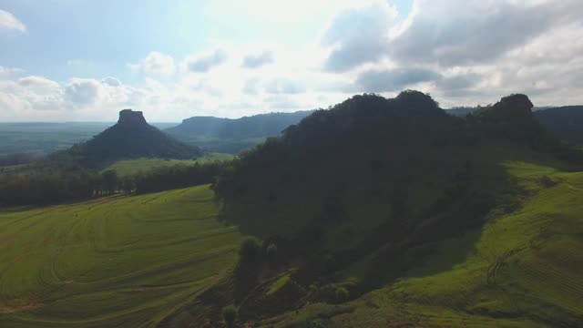 巴西山顶的景色视频素材