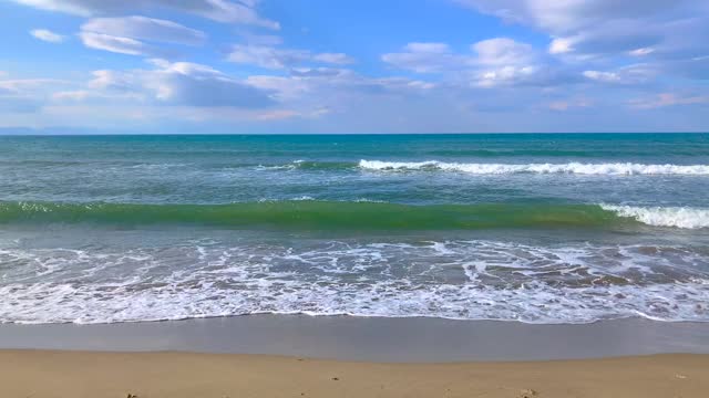 大海和海浪视频素材