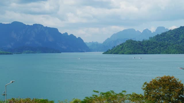 泰国南部的周澜湖视频素材