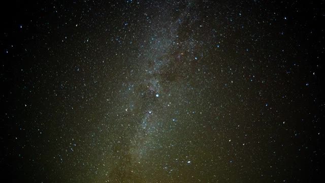 夜空的时间流逝视频素材