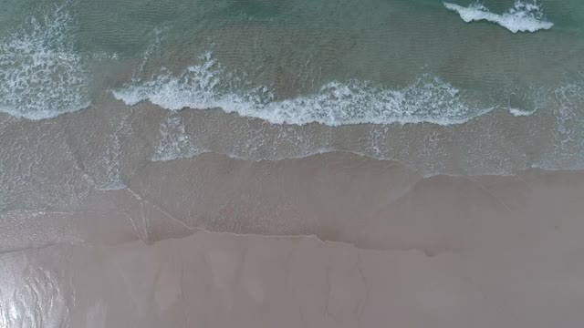 韩国济州岛的海滩风景视频素材