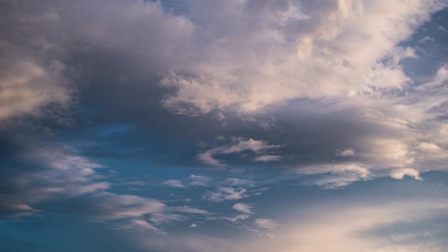 日落云景-时间流逝视频素材