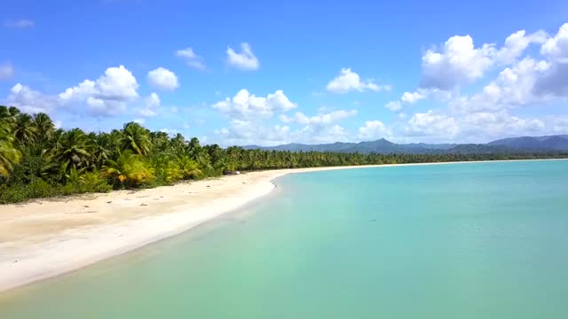 Playa Esmeralda, Punta Cana报道视频素材