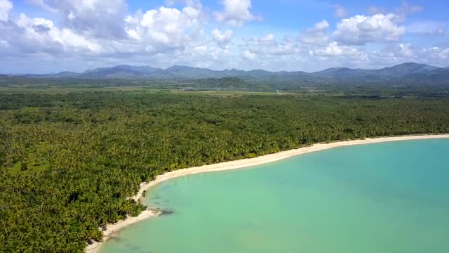 Playa Esmeralda, Punta Cana报道视频素材