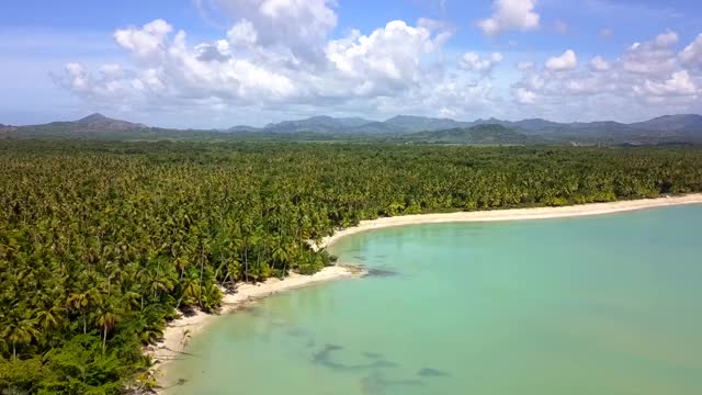 Playa Esmeralda, Punta Cana报道视频素材