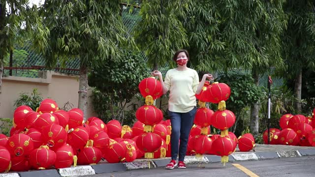 春节准备工作视频素材