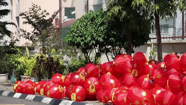 春节准备工作视频素材