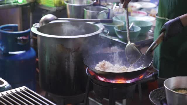 街头食品,泰国视频素材