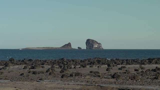 韩国济州岛hongjeseom岛/ Seogwipo-si视频素材