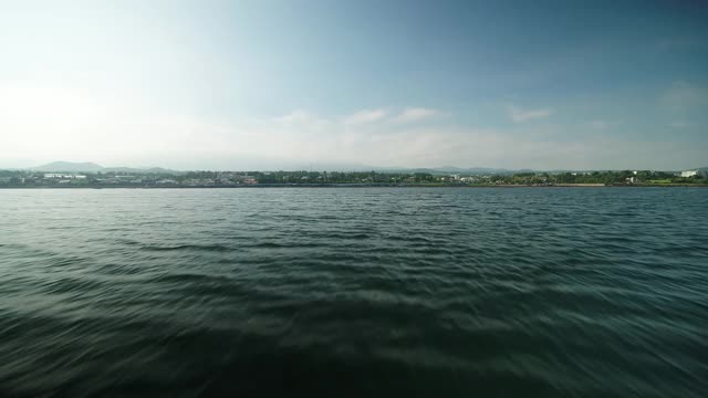 海景村/西浦浦，济州岛，韩国视频素材