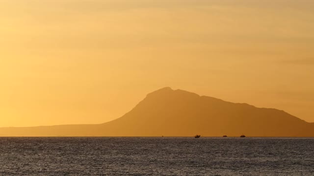 日出海面，海景视频素材