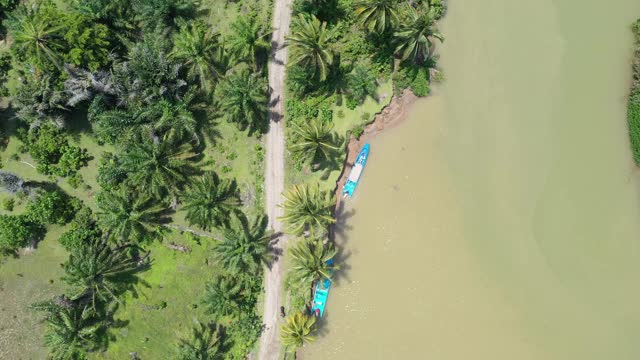 4K最佳景观从河流和自然景观视频素材