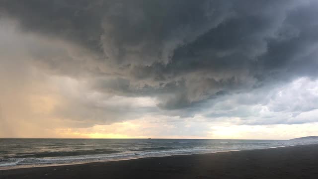 海景阴视频素材