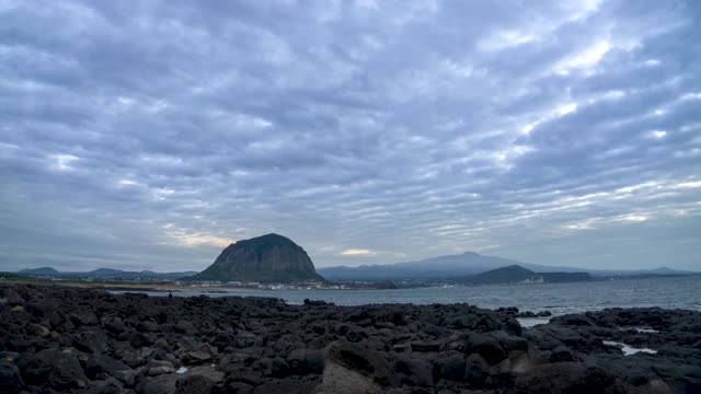 三班山/西浦浦，济州岛，韩国视频素材