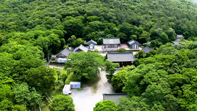 双座寺/真道，全南道，韩国视频素材