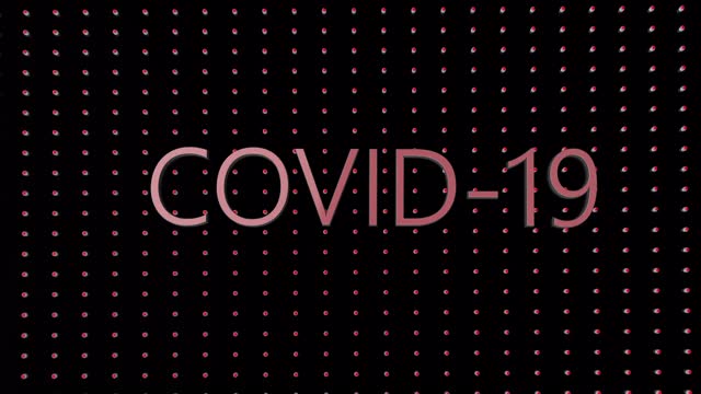 镜头转向Covid - 19疫苗瓶视频素材