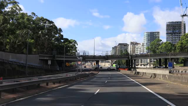 悉尼高速公路大桥视频素材