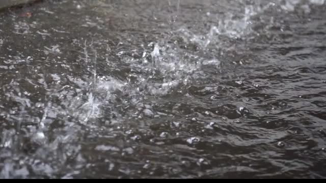 雨滴视频素材