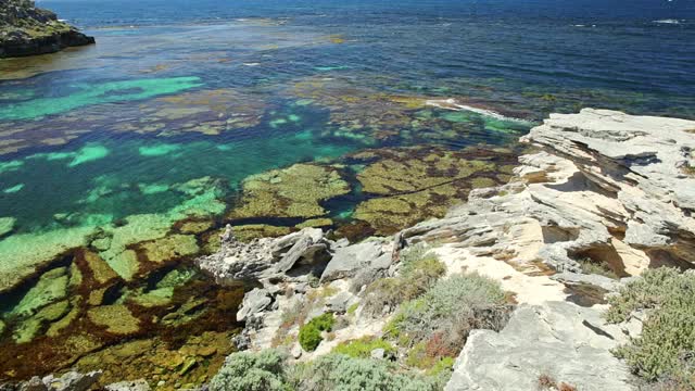 Jeannies瞭望Rottnest岛视频素材