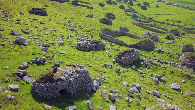 圣基尔达群岛，赫尔塔，外赫布里底群岛，苏格兰，英国视频素材