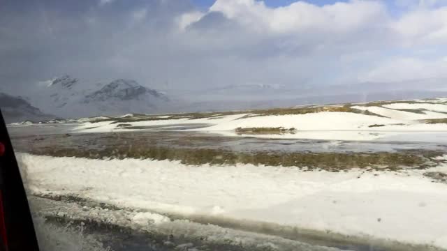 越野Vatnajokull冰川之旅-短视频素材