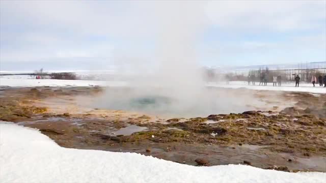 Strokkur 间歇泉 1视频素材