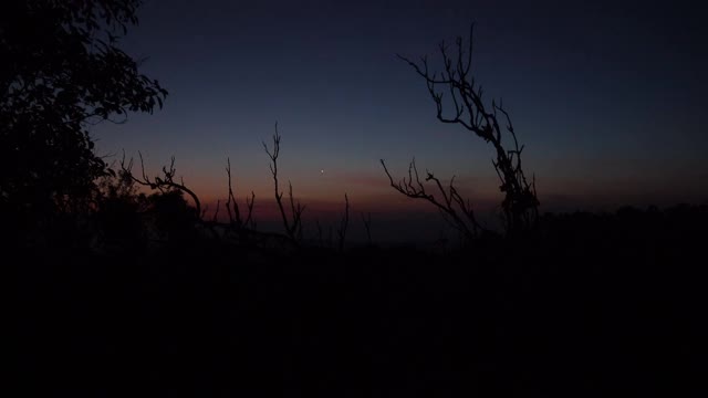 日出在山视频素材