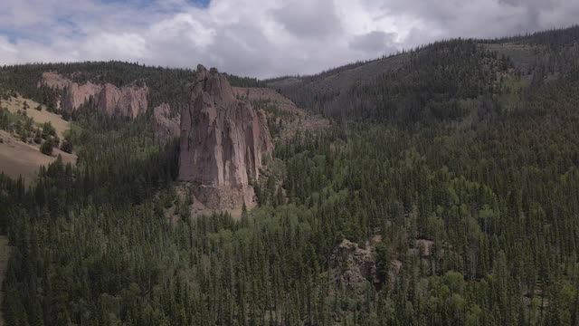 科罗拉多州4K山地无人机拍摄视频素材