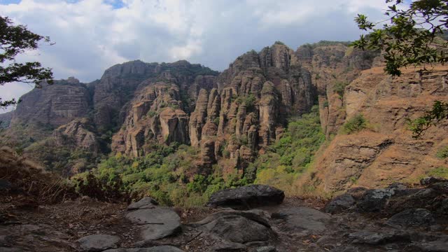 特波兹特兰山脉的美丽风景视频素材