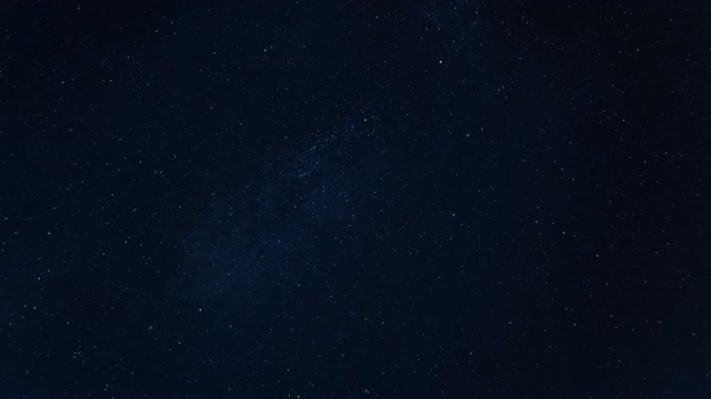 银河系与流星、流星一起运动，夜空星空、宇宙视频素材