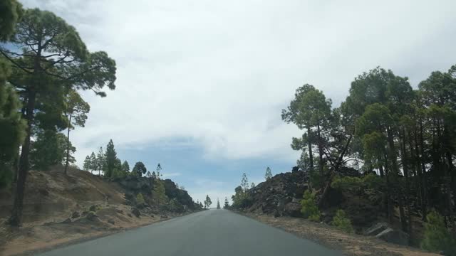 特内里费的景观令人难以置信的火山旅游胜地泰德自然公园在夏季热带气候西班牙国家公园视频素材