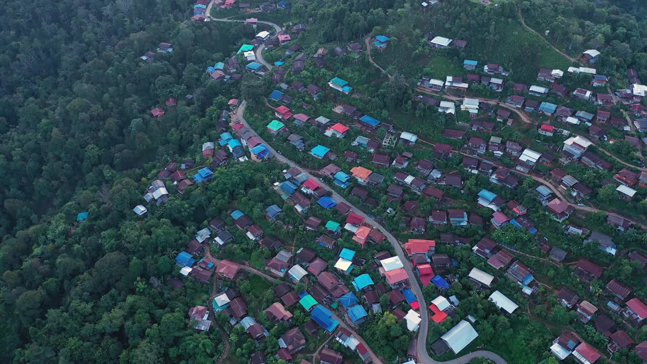 乡村的田园风光视频素材