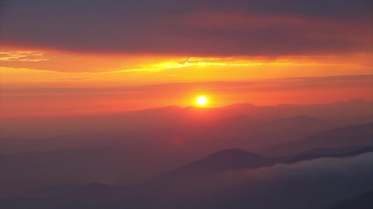 日出视频素材