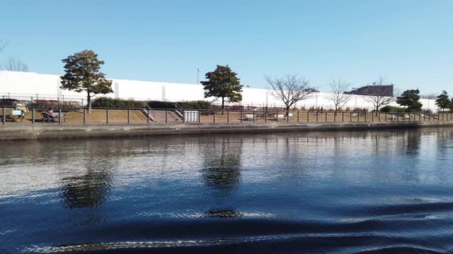 日本神奈川县横滨市的景色。视频素材