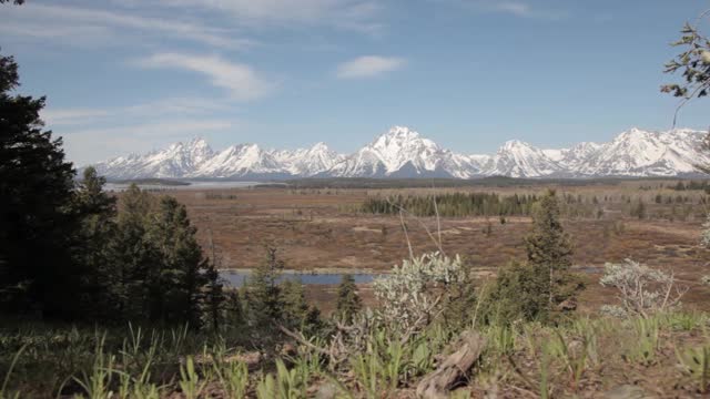 黄石国家公园的火山和地质景观是美国独有的世界奇观视频素材