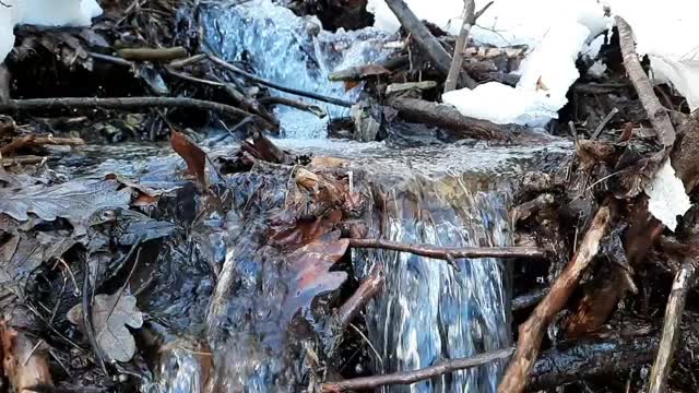 山水流视频素材