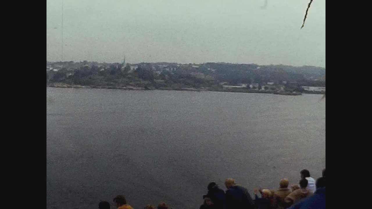 1979年，奥斯陆港景6视频素材