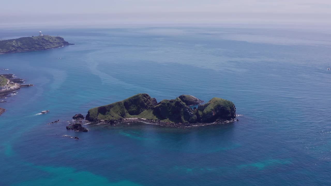 韩国济州岛杭永县和道岛/济州岛视频素材