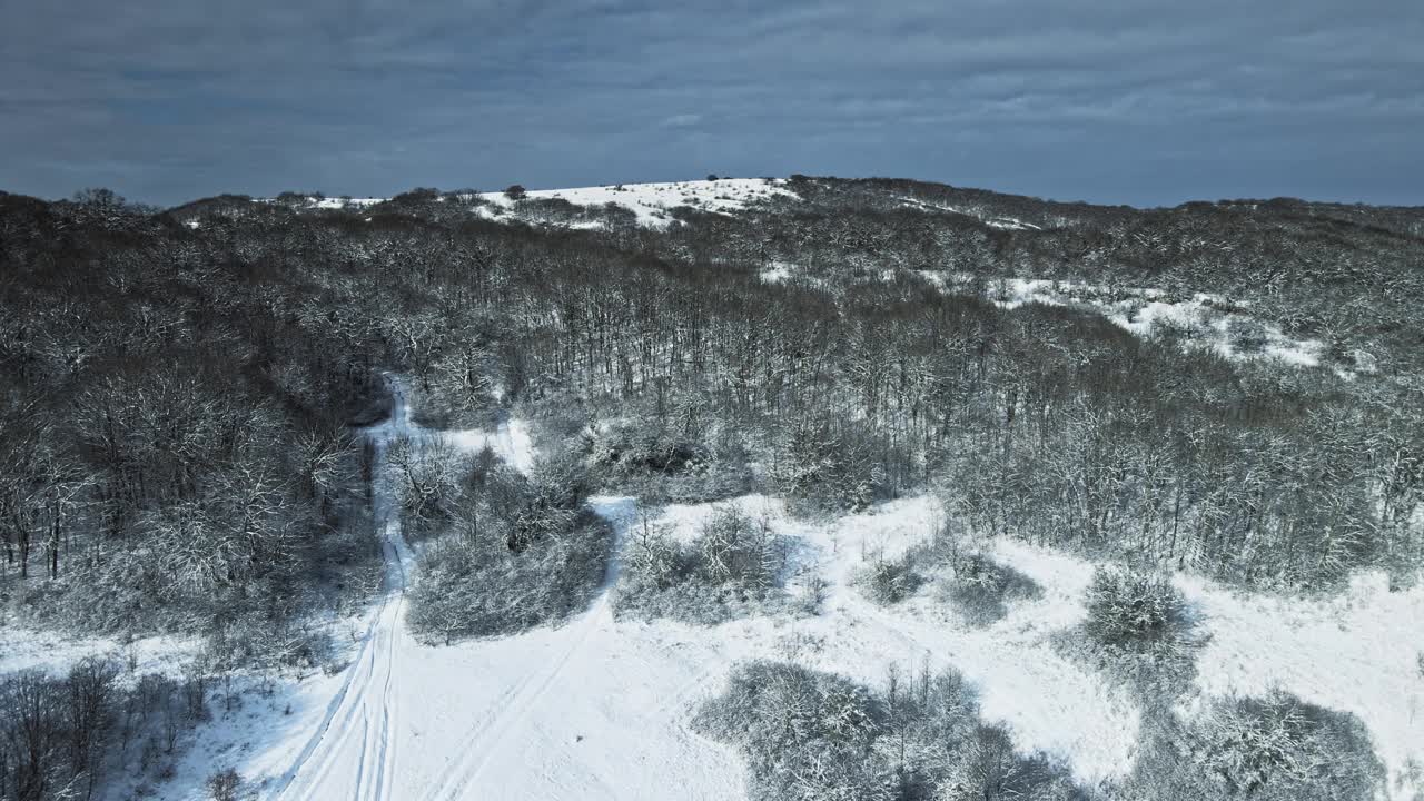 高空山地景观视频素材