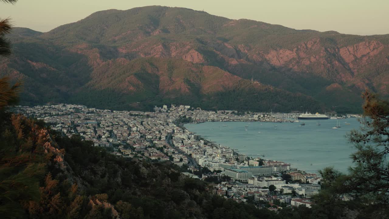 山海景观视频素材