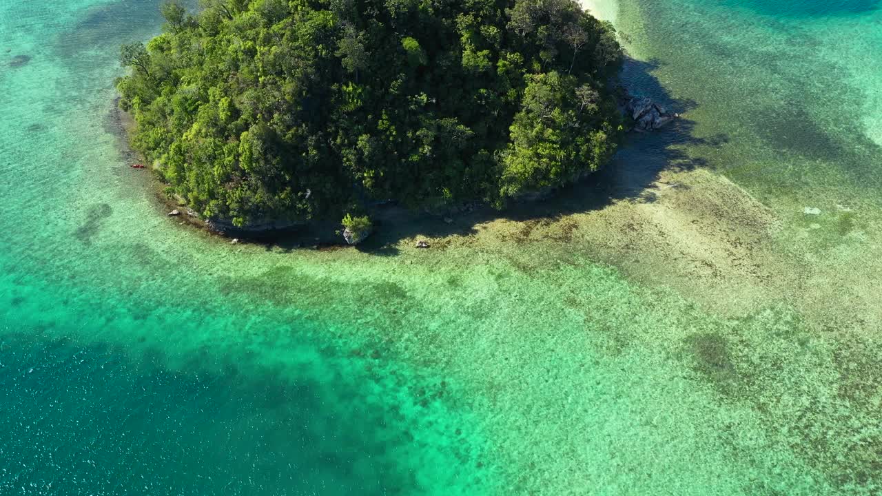 英属群岛。 Surigao Del Sur, 棉兰老岛, 菲律宾视频素材