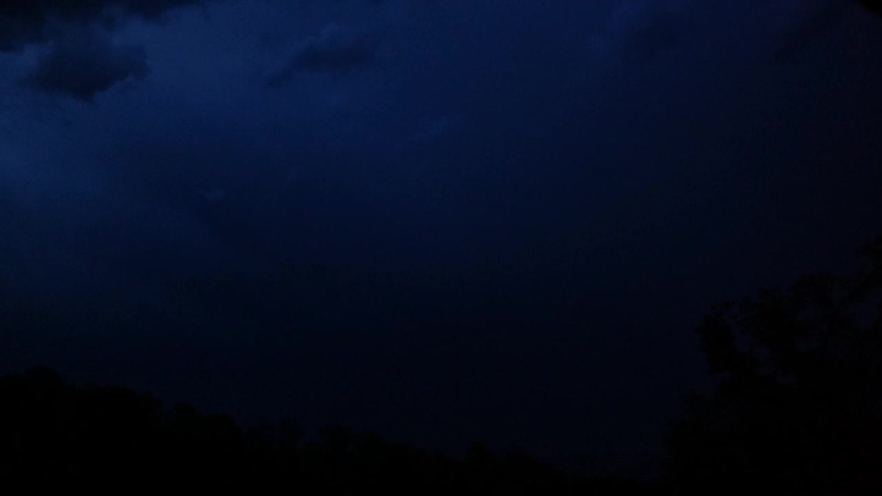 北卡罗莱纳州皮埃蒙特的雷雨天气视频素材